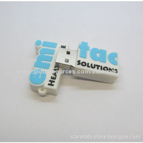 Custom-shaped USB Flash Drive, 128, 256, 512MB, 1, 2, 4, 8, 16, 32, 64GB Capacity